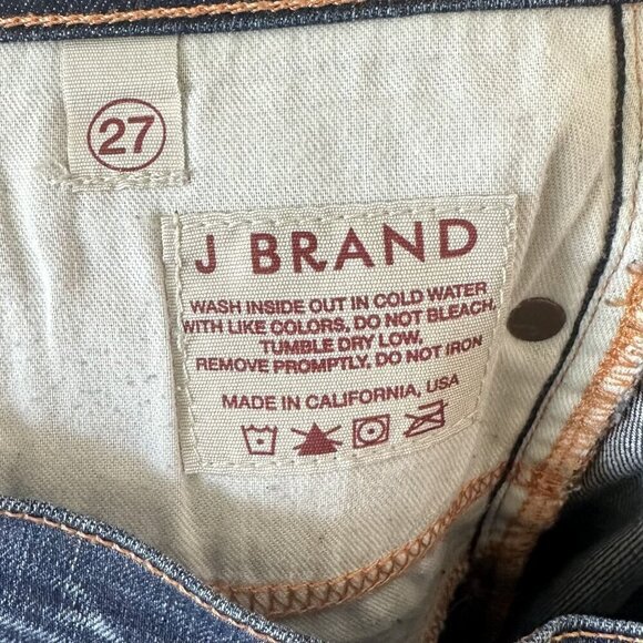 J Brand Skinny Leg Jeans in Dark Vintage - Size: 27 - Picture 4 of 7